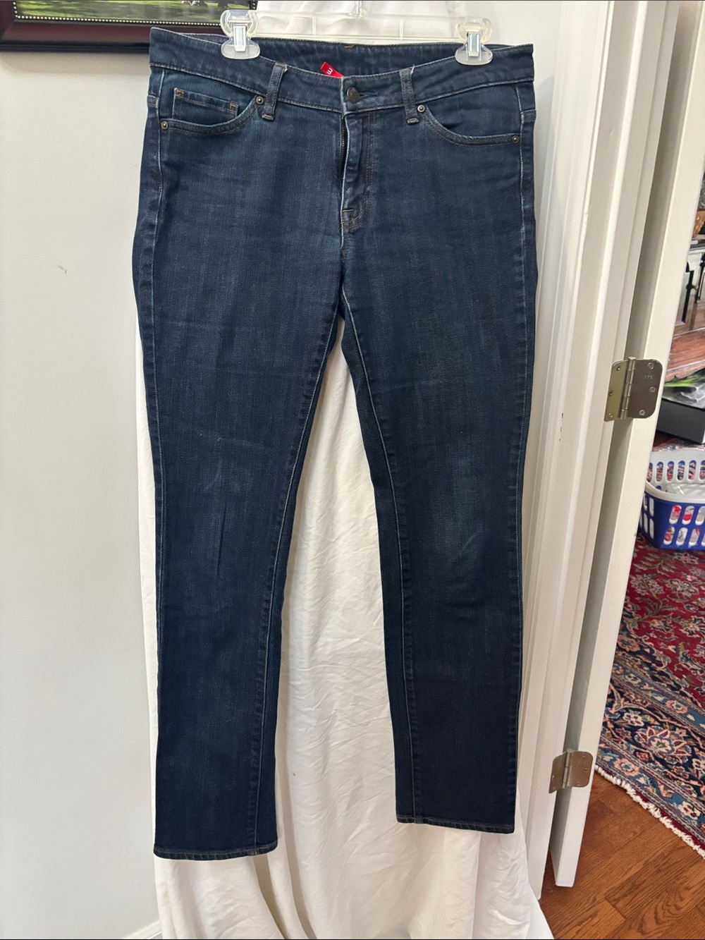 Uniqlo womens  Skinny Jeans in Dark Indigo